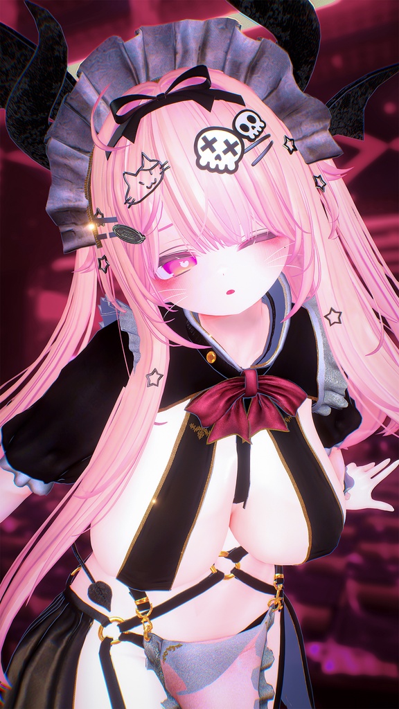 【8アバター対応】オープンSALE!✡️SuccubusNightMaid✡️サキュバスナイトメイド『MA/Raycast対応』
