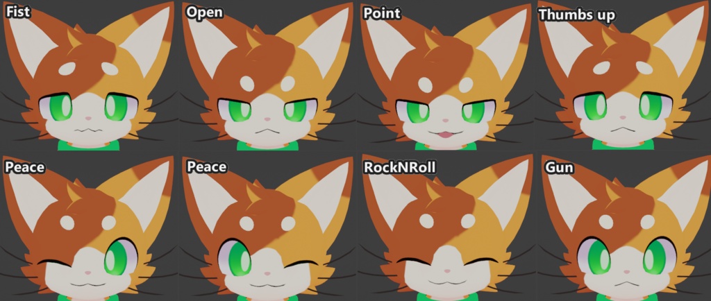 Jirou - Cat Avatar for VRChat