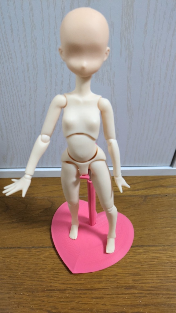 1/6ドールスタンド(ハート)