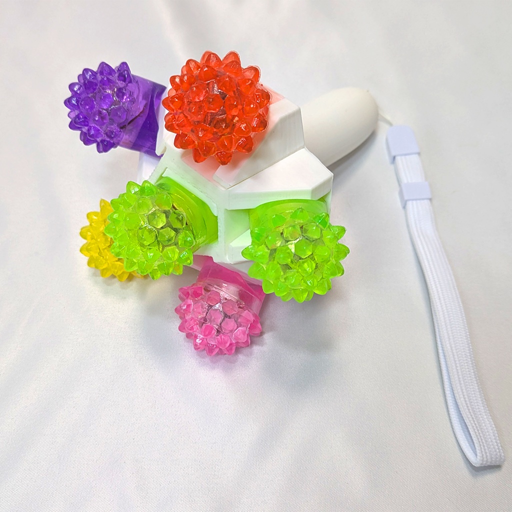 指輪型ライトのグリップ