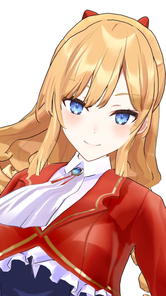 「私の推しは悪役令嬢。」3Dモデル「クレア=フランソワ」