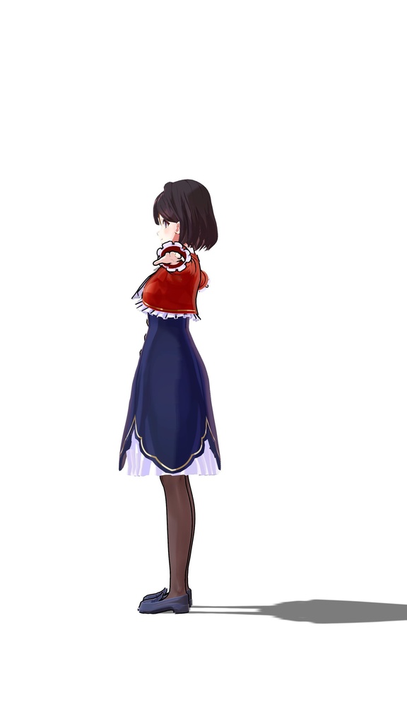 「私の推しは悪役令嬢。」3Dモデル「レイ=テイラー」