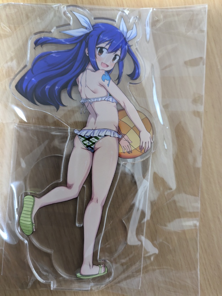FAIRYTAIL ウェンディ・マーベル(水着) アクリルフィギュア - ぺちまる