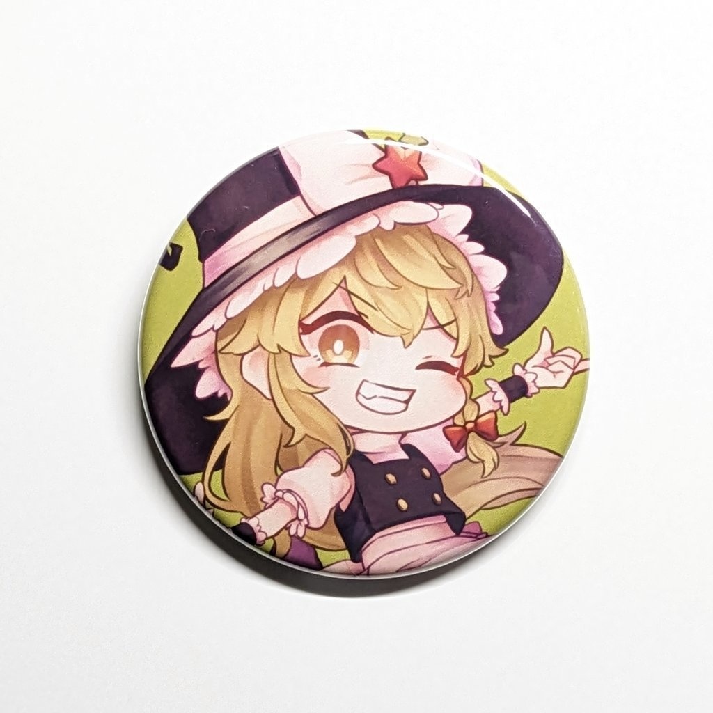 缶バッジ_霧雨魔理沙