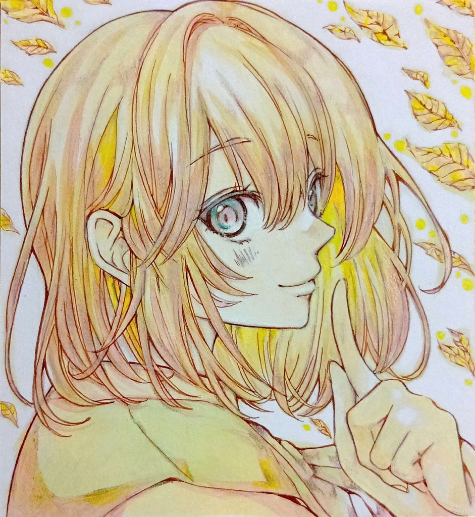ミニ色紙イラスト　オリジナル