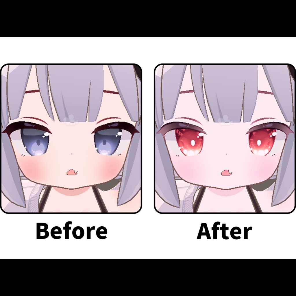 【ましゅ用】Eye & Makeup Texture Pack