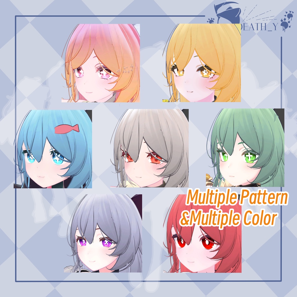 【VRC用】Deathy Texpack Volume_1