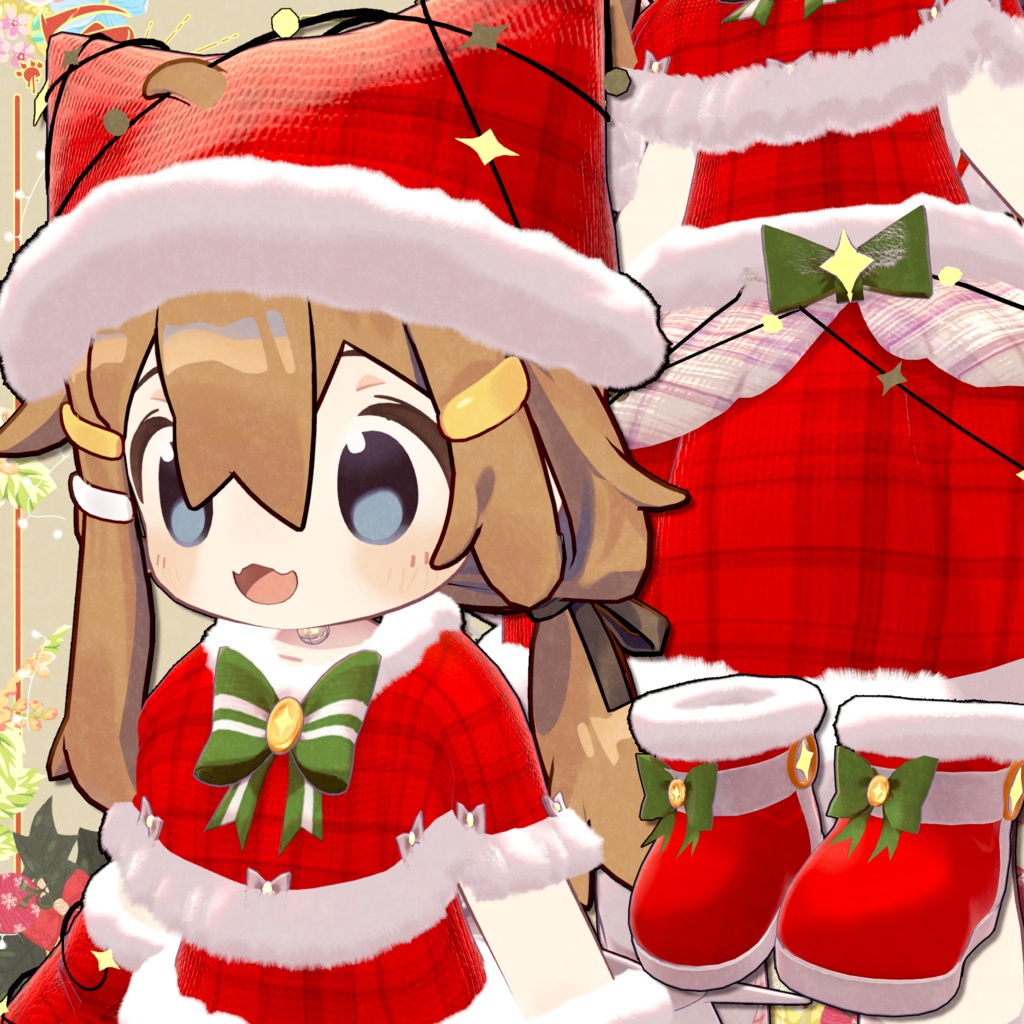 【mamehinata対応】ChristmasSuit2022Chibi_Ver1.0.2【PB】