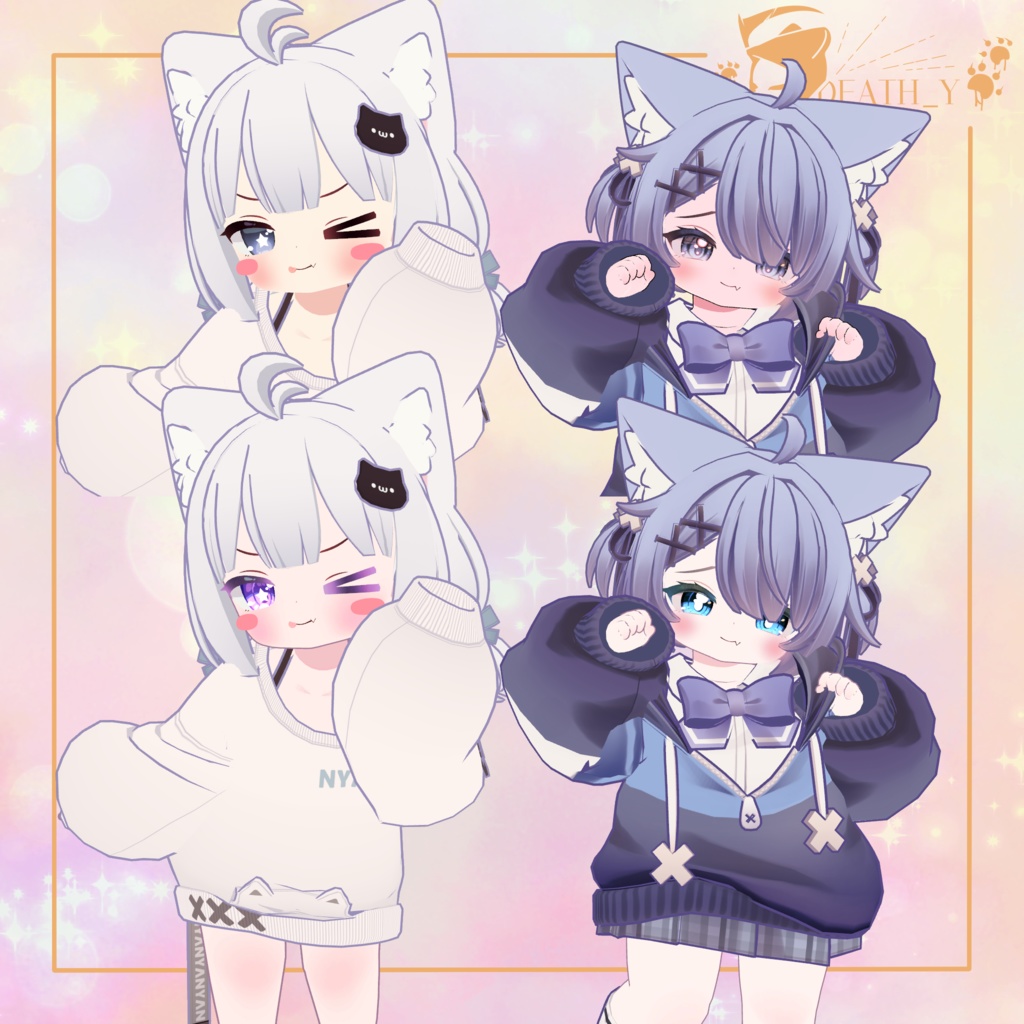 【VRC用】Deathy Texpack Chibi Volume_1