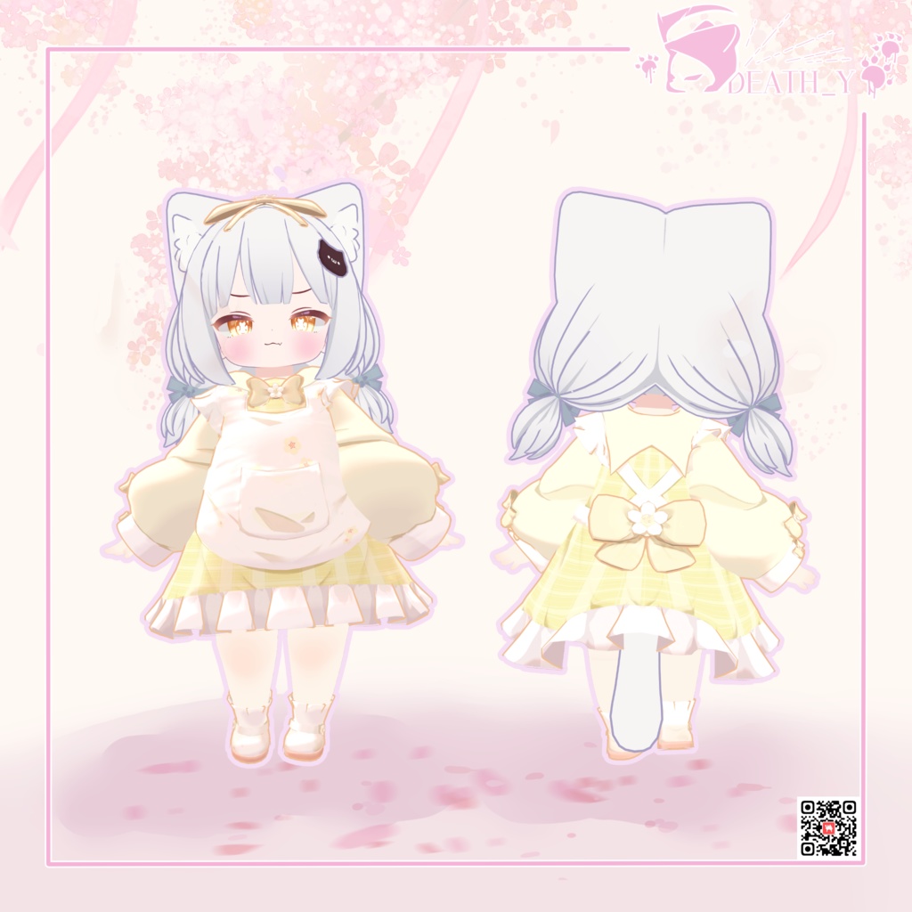 【4Avatar対応】BlossomMaidChibi_Ver1.0.0【PB】