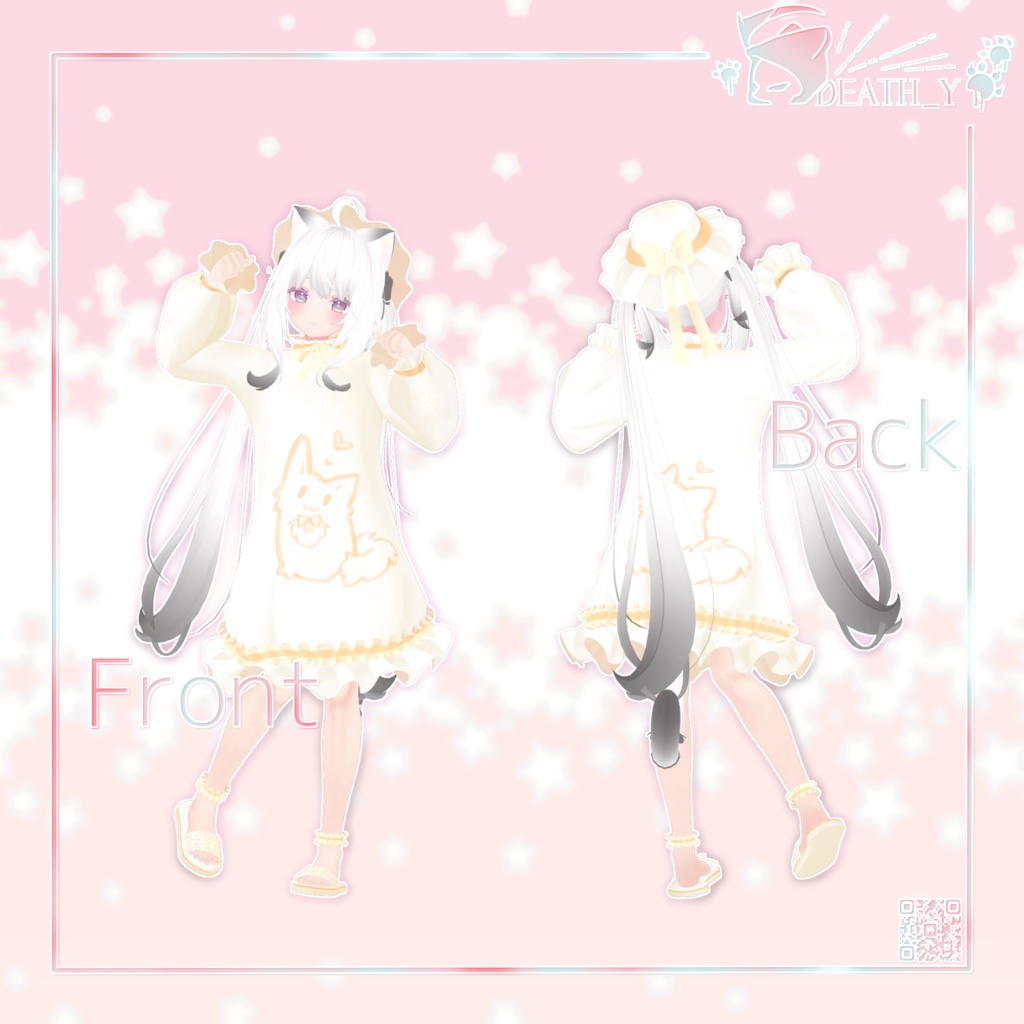 【Multi-Avatar対応】Nightgown_v1.0.0【PB】