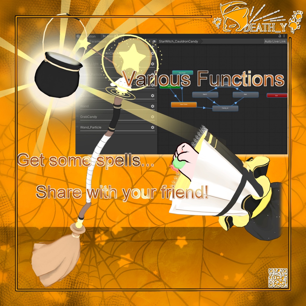 【5Avatar対応】Star Witch v1.0.1【PB】