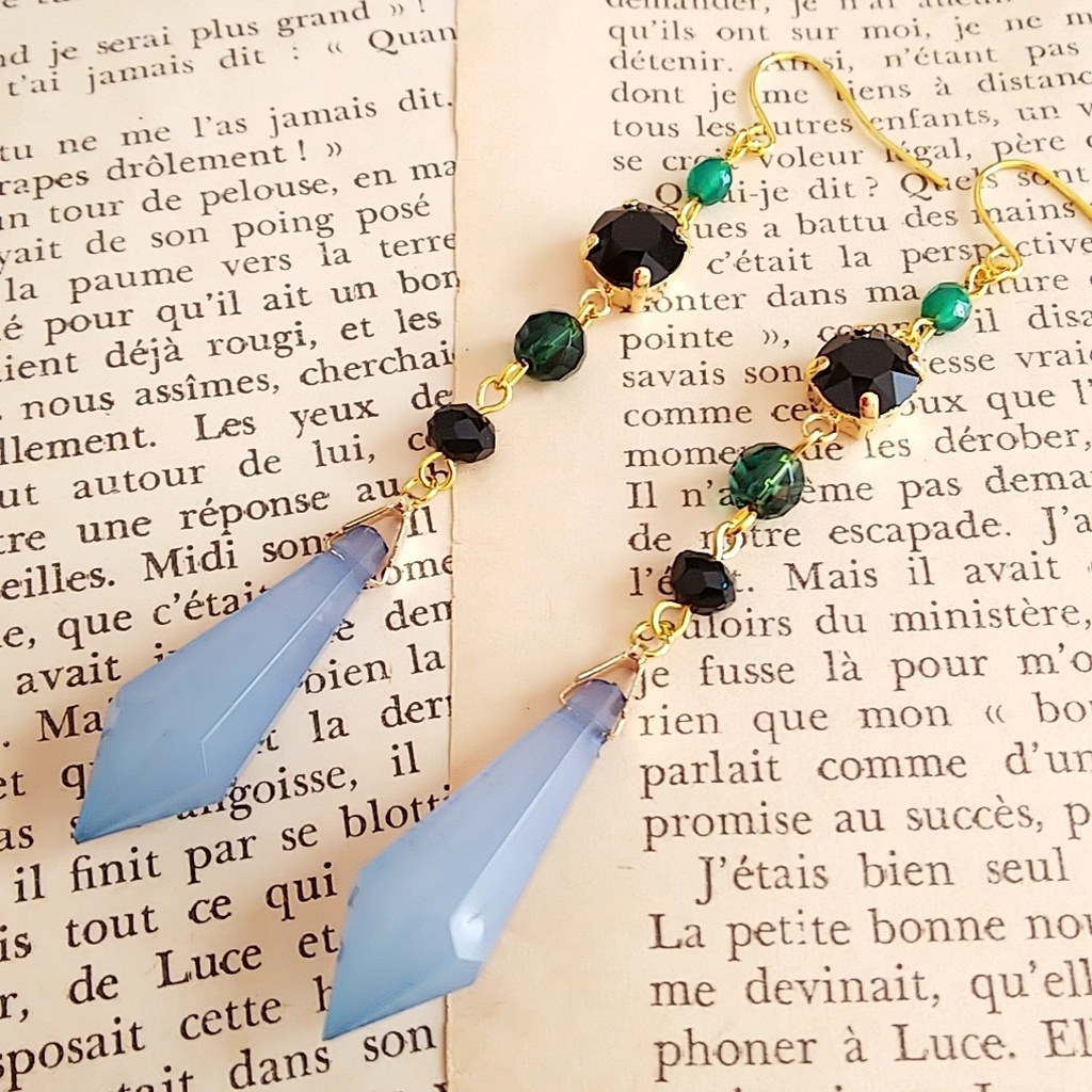 鬼滅 炭治郎 シャンデリア ピアス