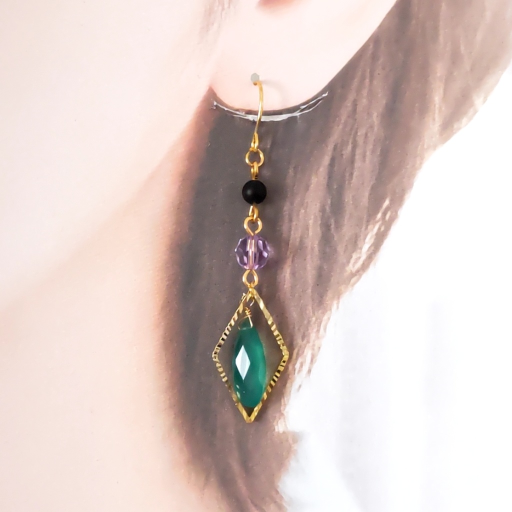 ウツボ鱗 Aタイプ ピアス