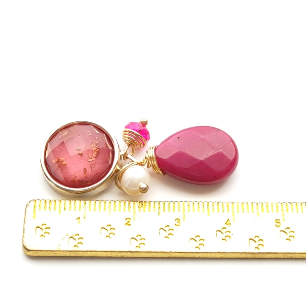 ★カワセミプリンセス 耳飾り