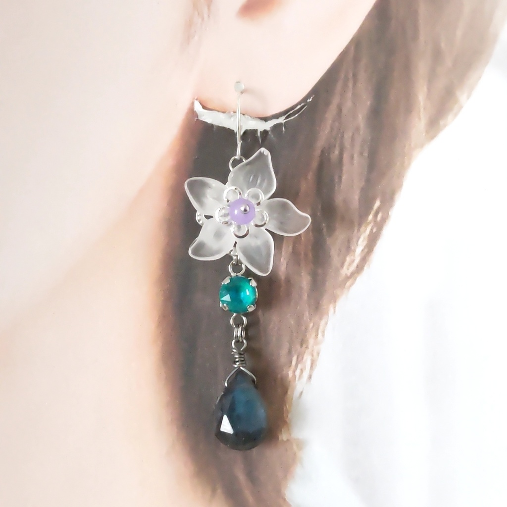 ★刀剣無双 面影 ドロップ ピアス