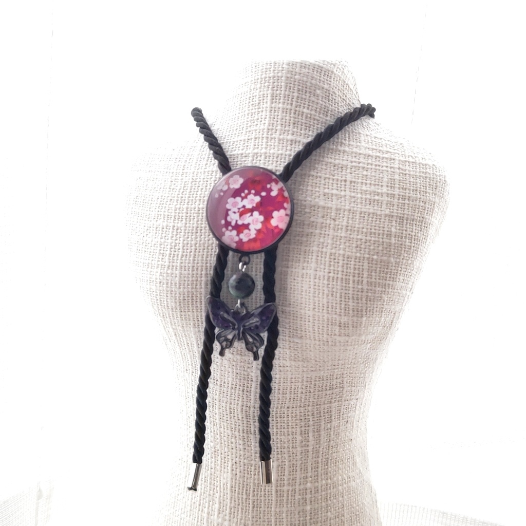 面影 ループタイ