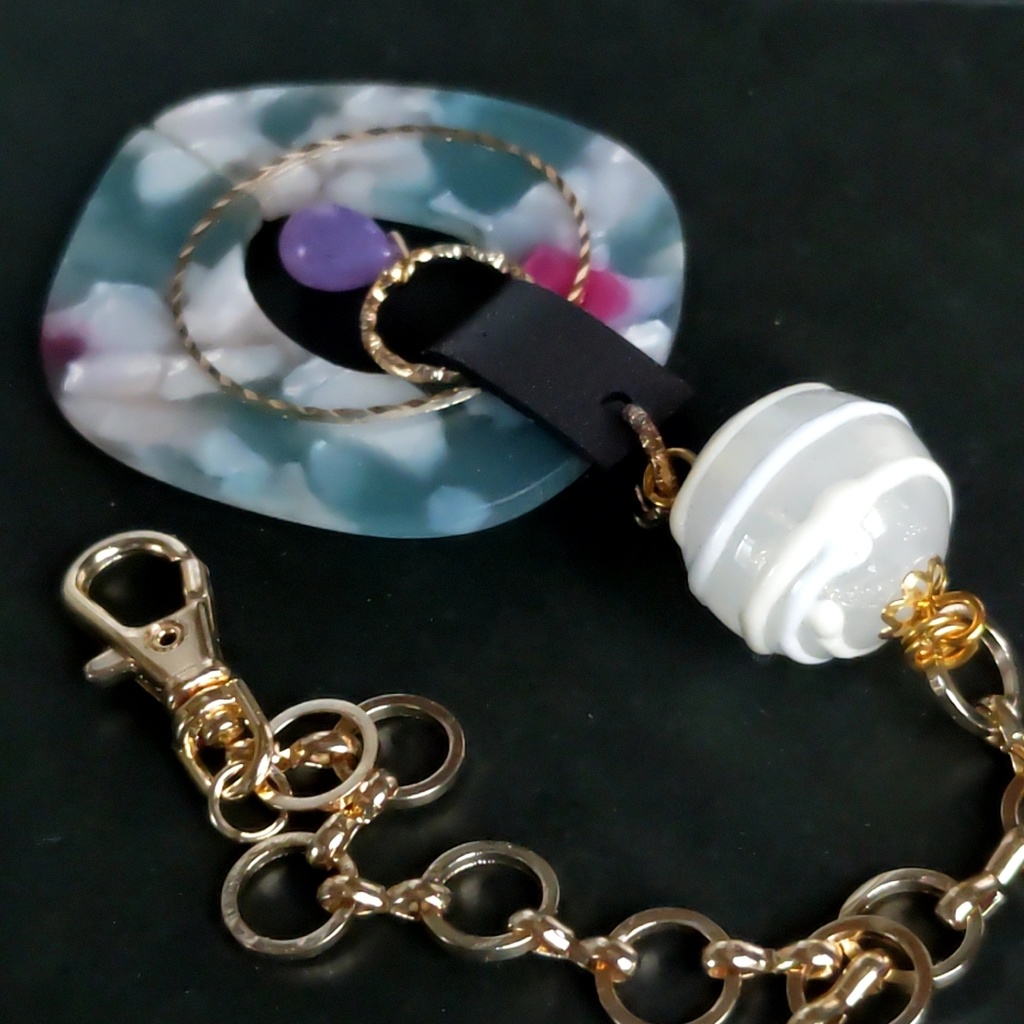 面影 バッグチャーム