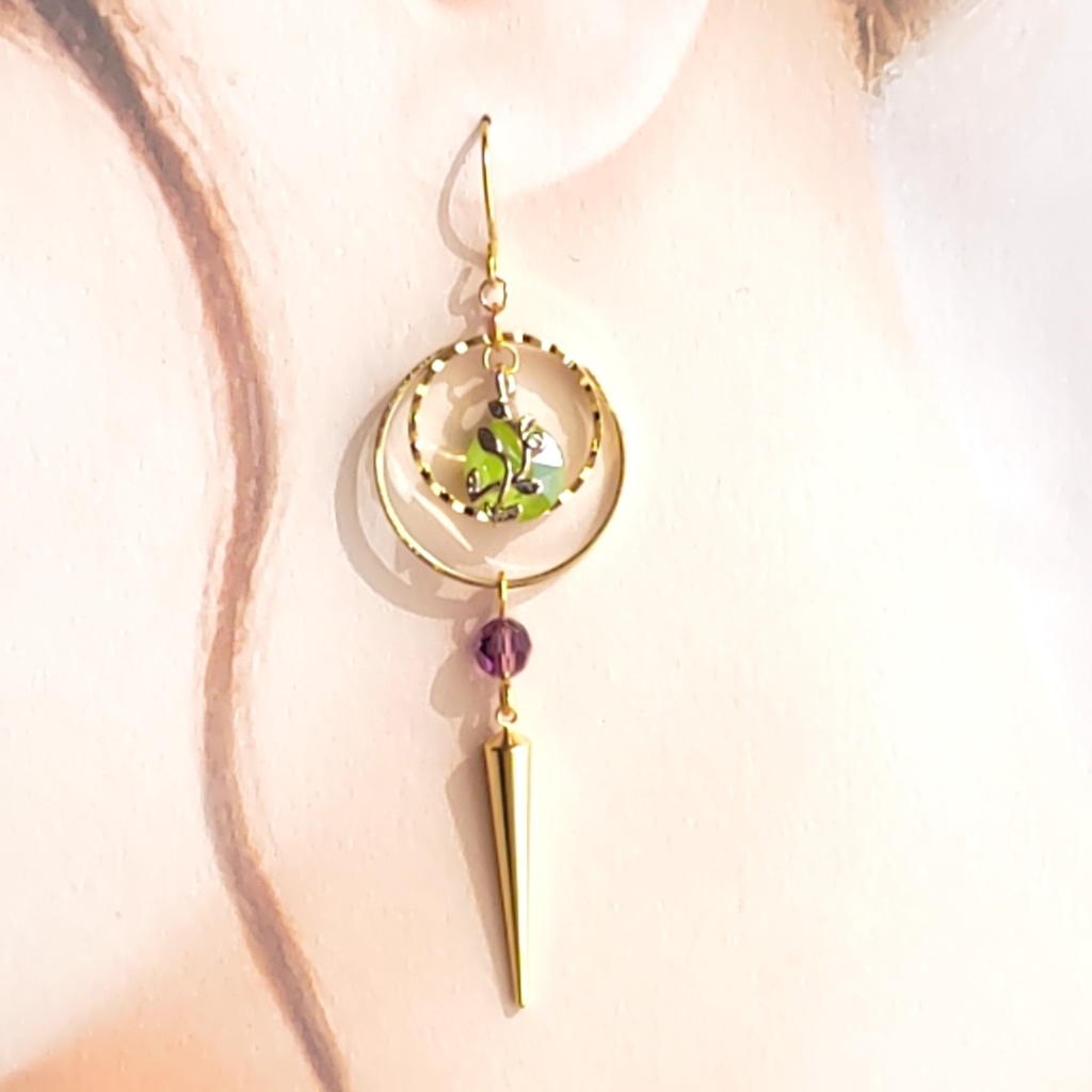 ★バビロニアネックレス ピアス