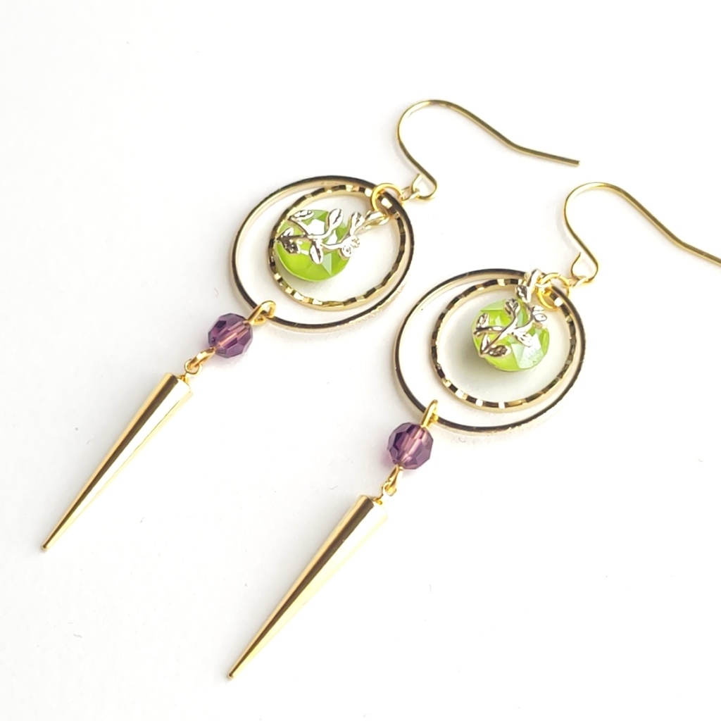 ★バビロニアネックレス ピアス