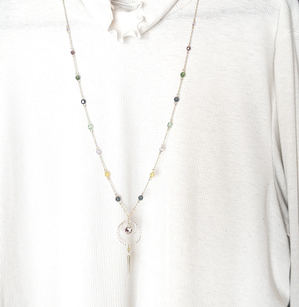 ★バビロニアネックレス ピアス