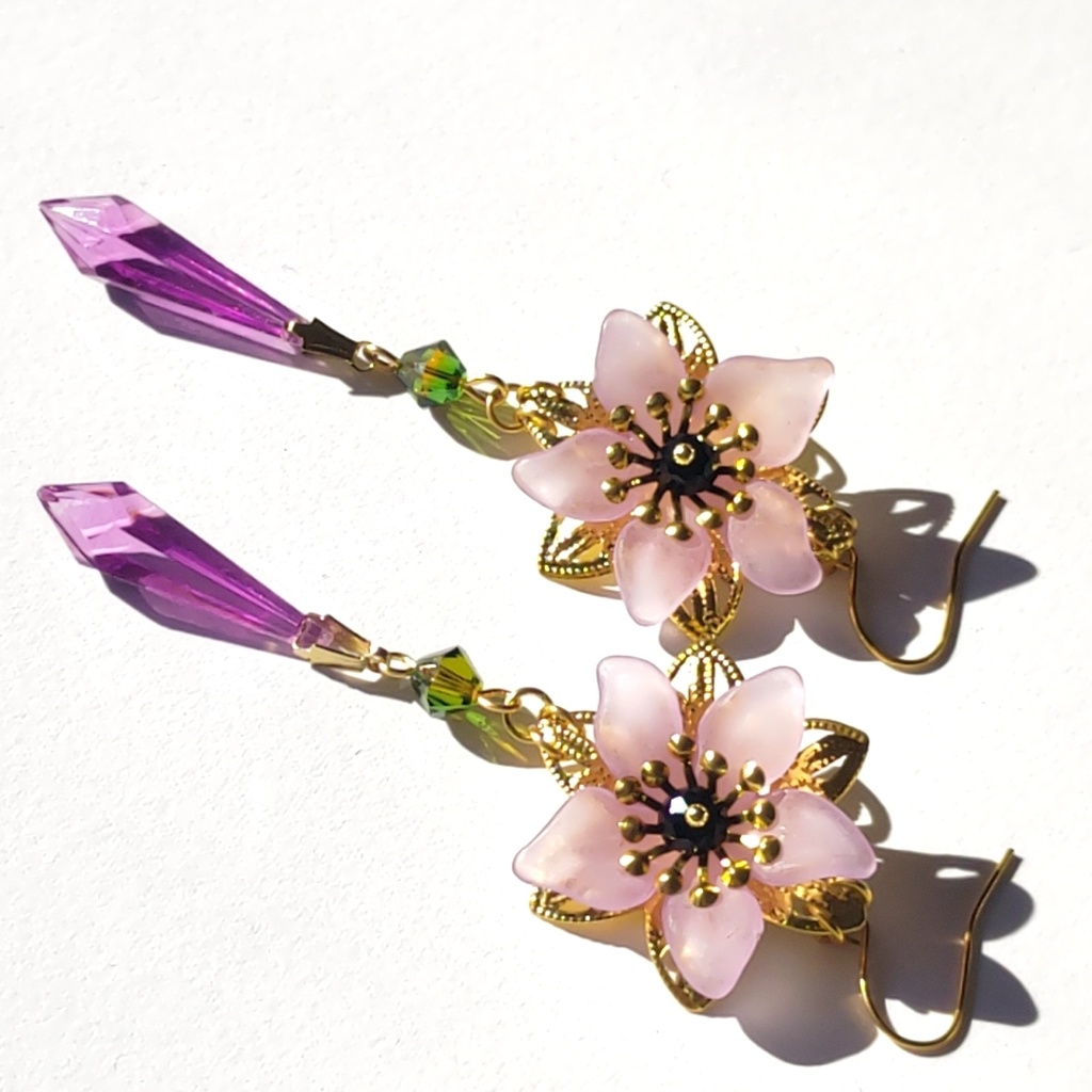 面影 来派 ピアス