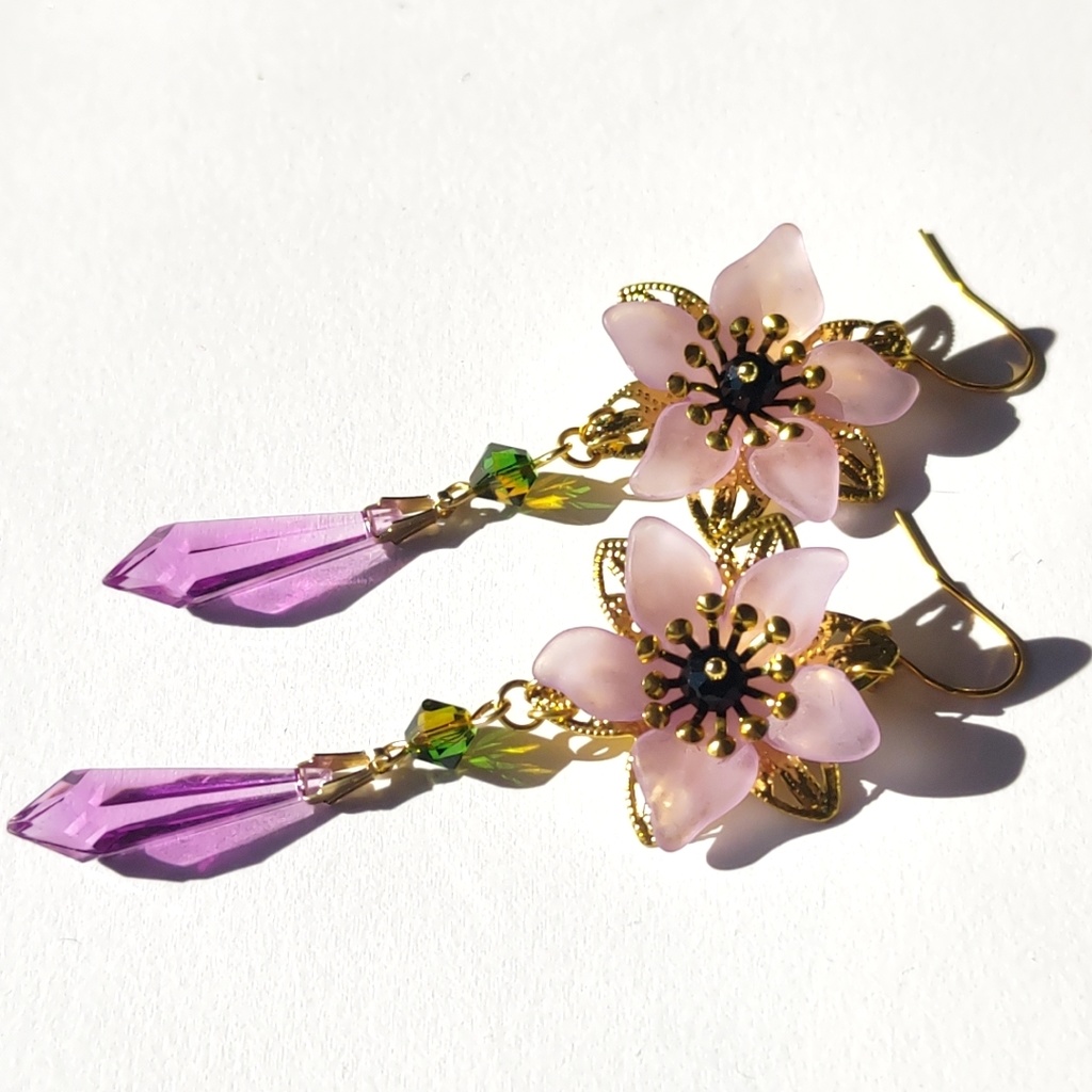 面影 来派 ピアス