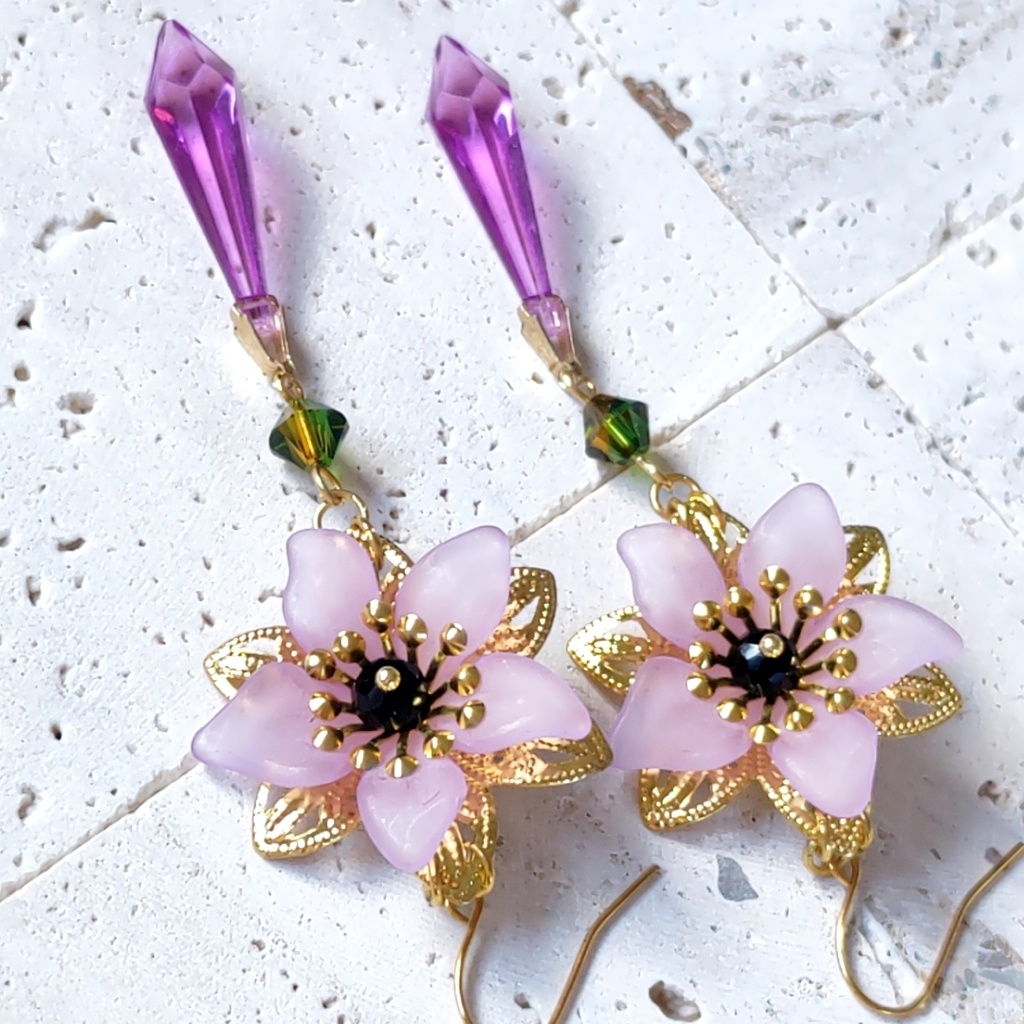 面影 来派 ピアス