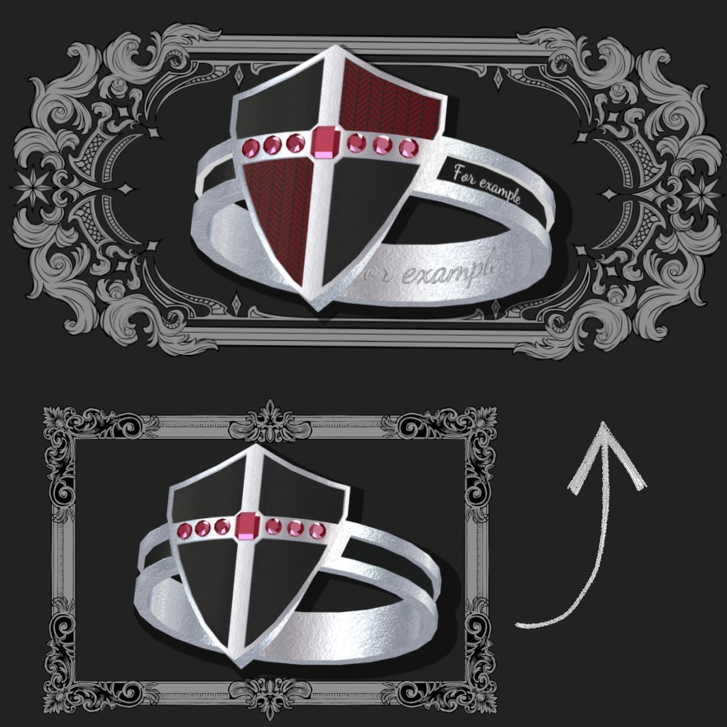 【PB設定済】武器モチーフアクセサリーセット【有料カスタマイズサービス有り】