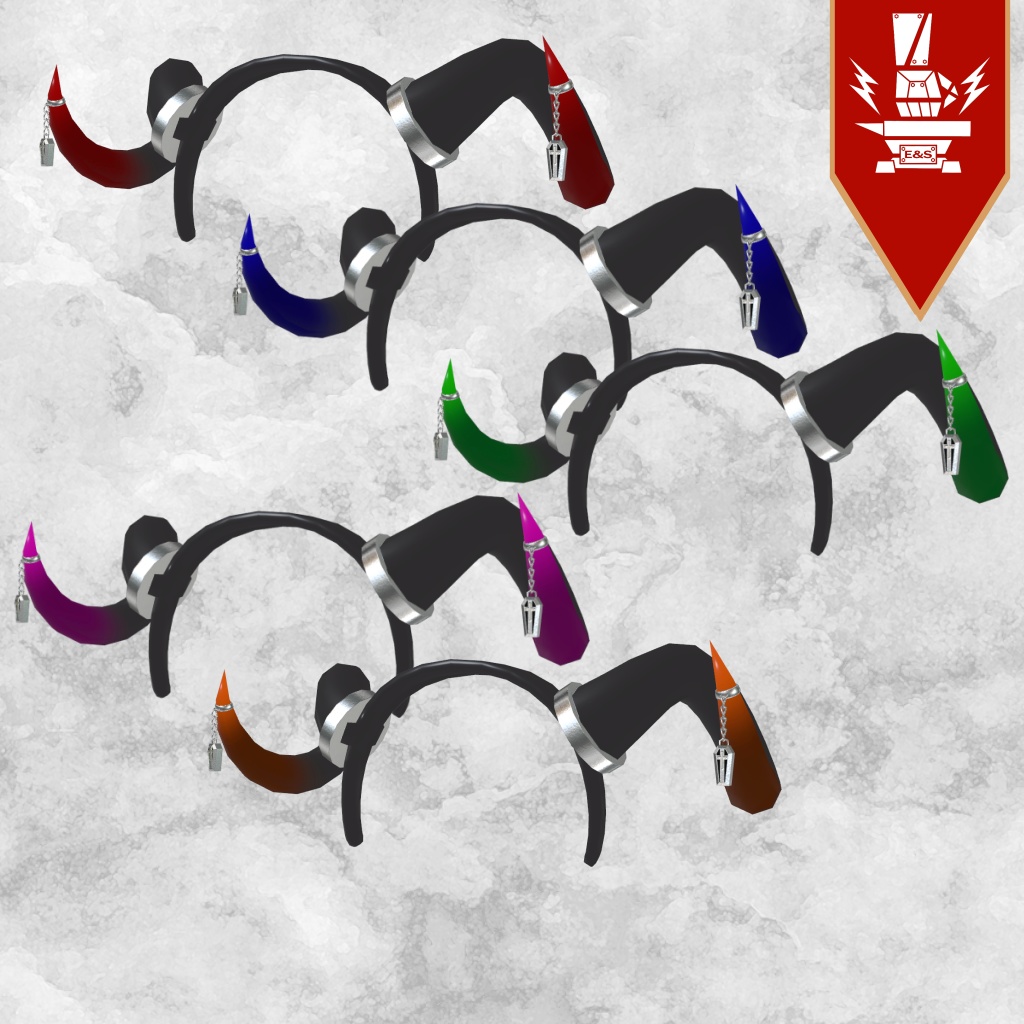 (更新:バラ売り対応)【MA、PB設定済】ハロウィンカチューシャ&チョーカー【森羅、水瀬、萌、桔梗、セレスティア、フラクチュア対応】