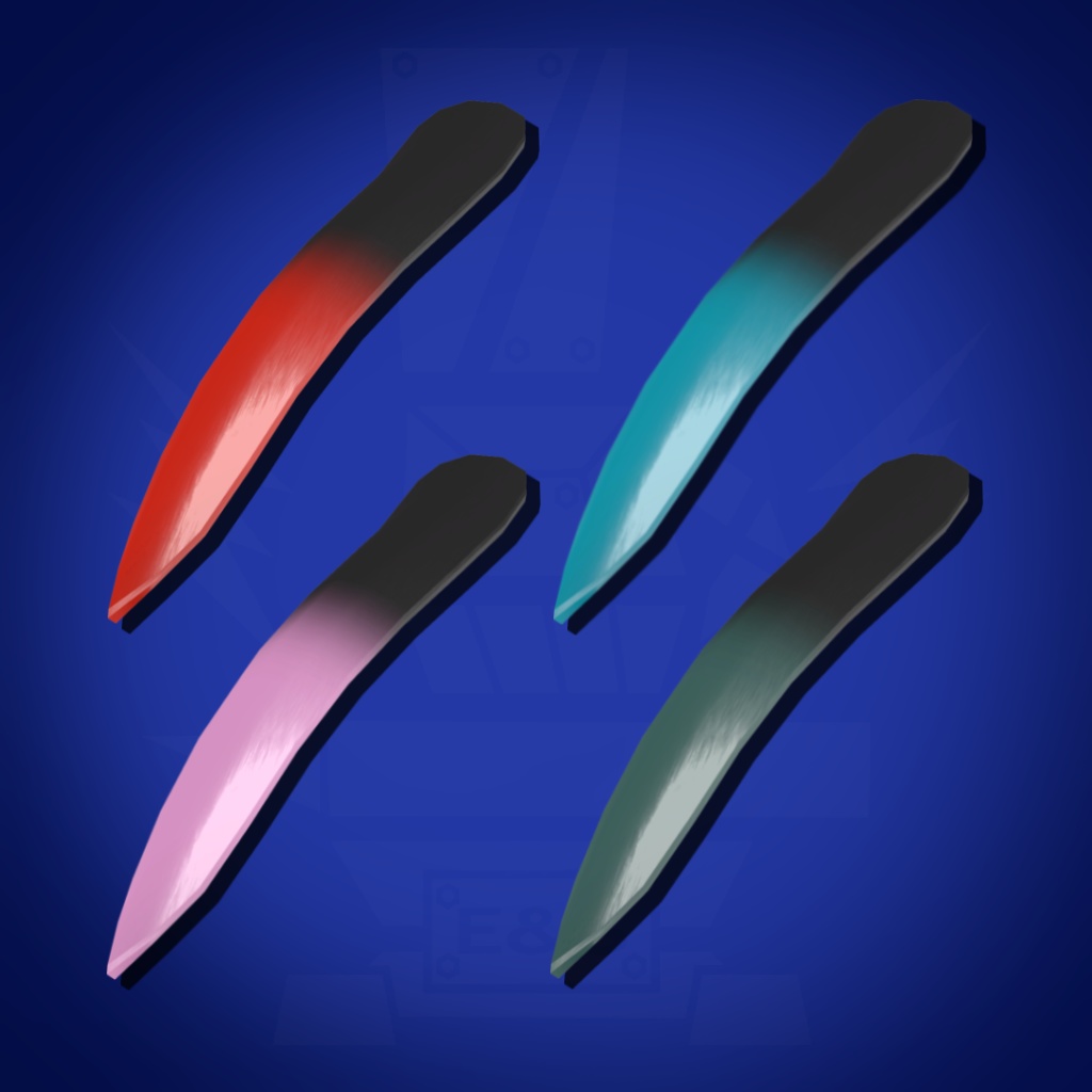 【Moduler avatar対応】VRC用ネイルリング3【森羅、水瀬、萌、桔梗、セレスティア、フラクチュア対応】