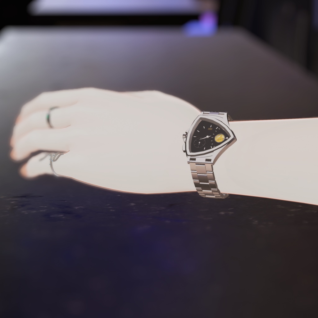 【ギミック付き】VRC用スタイリッシュな腕時計【MA対応】