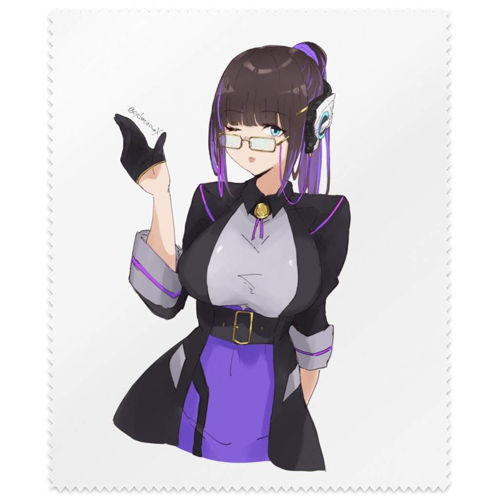 眼鏡秘書型ヒューマギア コマチちゃんメガネ拭き