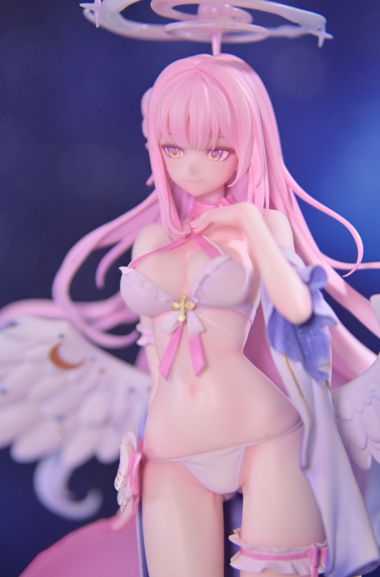 『モ誰原案・原画』ブルーアーカイブ ★星夜デート★~聖園 ミカ~水着ver. 1/7スケール ガレージキット(塗装製作代行・無塗装)