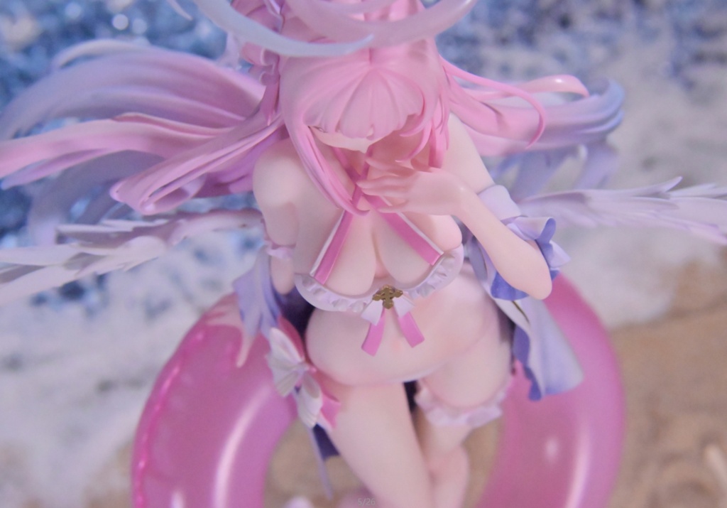 『モ誰原案・原画』ブルーアーカイブ ★星夜デート★~聖園 ミカ~水着ver. 1/7スケール ガレージキット(塗装製作代行・無塗装)