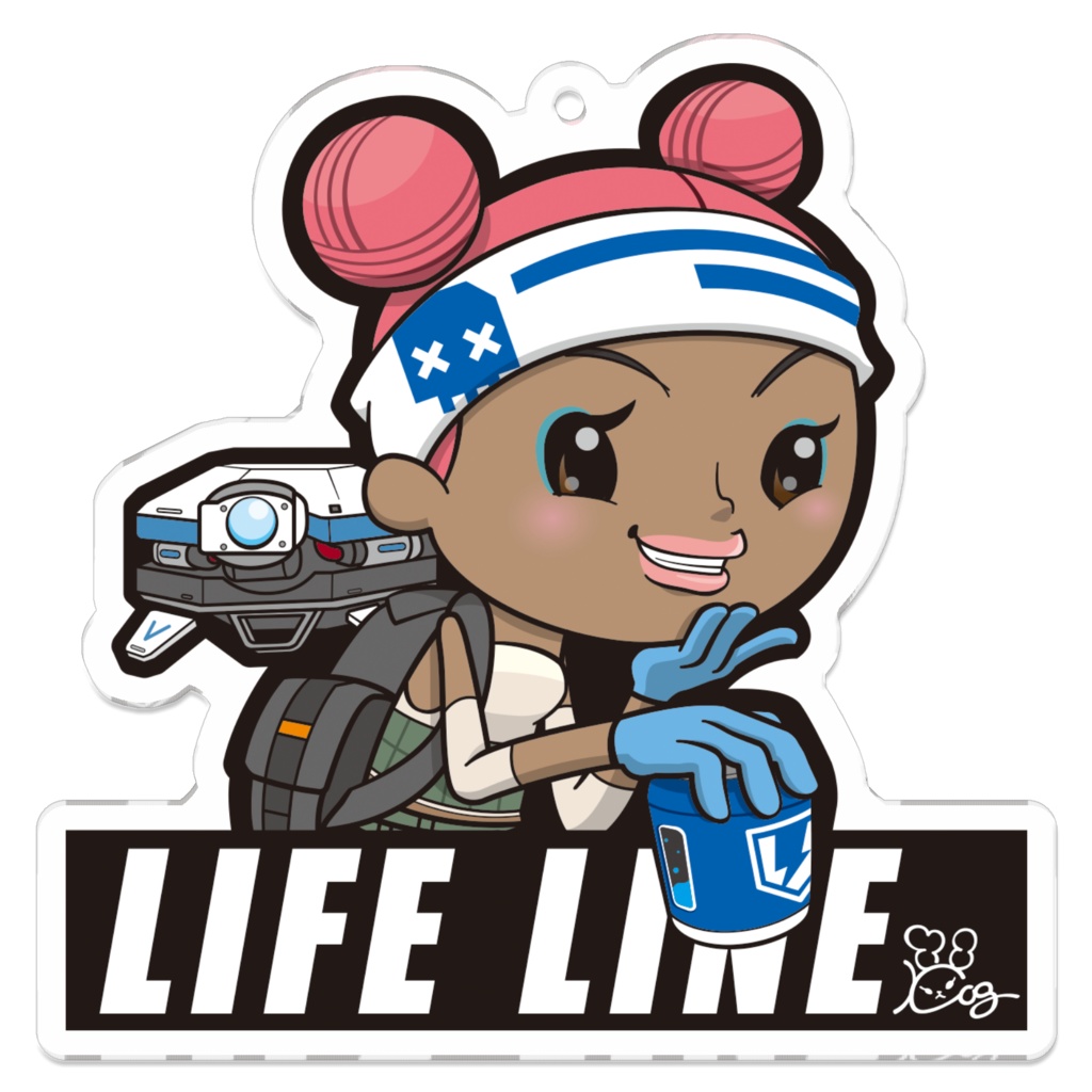 APEX LIFELINE　アクリルキーホルダー(70ｍｍ)