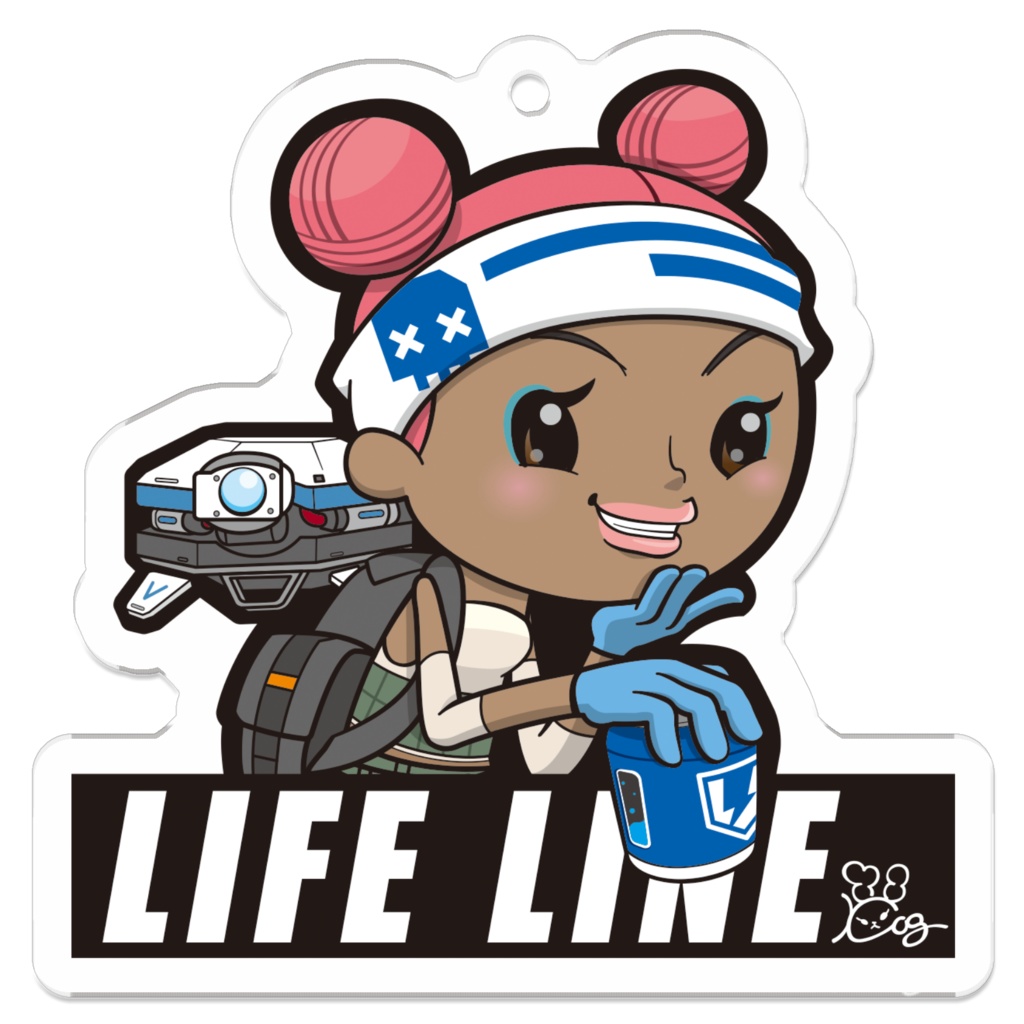 APEX ライフライン アクリルキーホルダー（50mm)