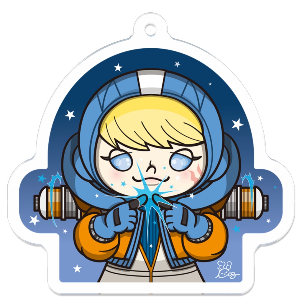 APEXアクリルキーホルダー　ワットソン(50ｍｍ)