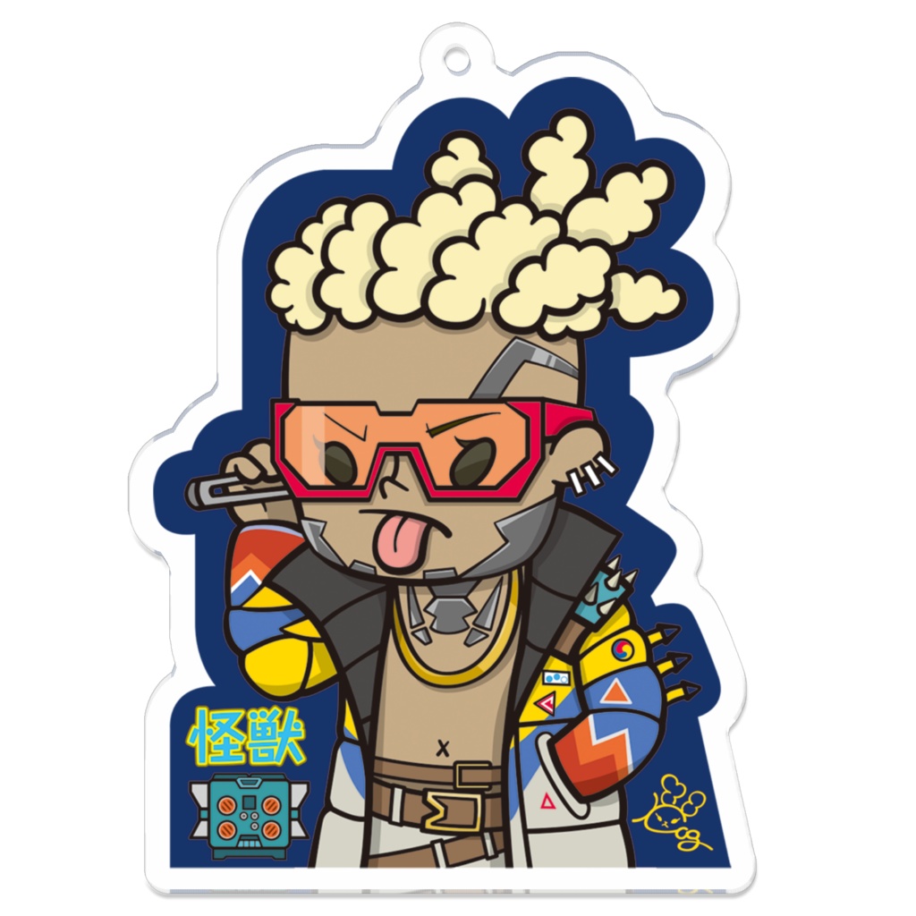 APEXクリプト(ハイプビースト)アクリルキーホルダー(70mm)