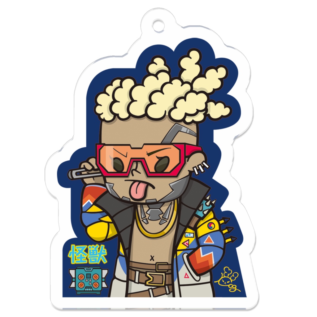 APEXクリプト(ハイプビースト)アクリルキーホルダー(50mm)