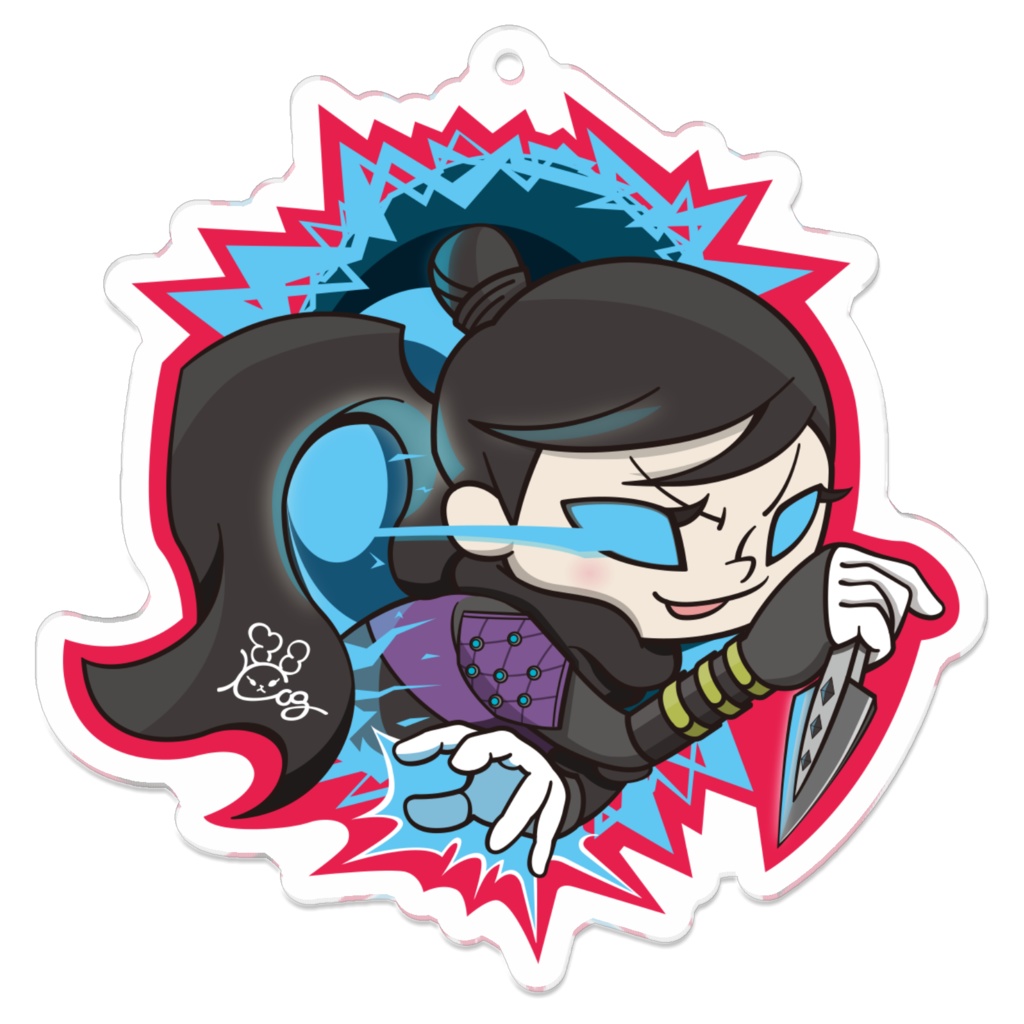 APEXアクリルキーホルダー　レイス(70×70)