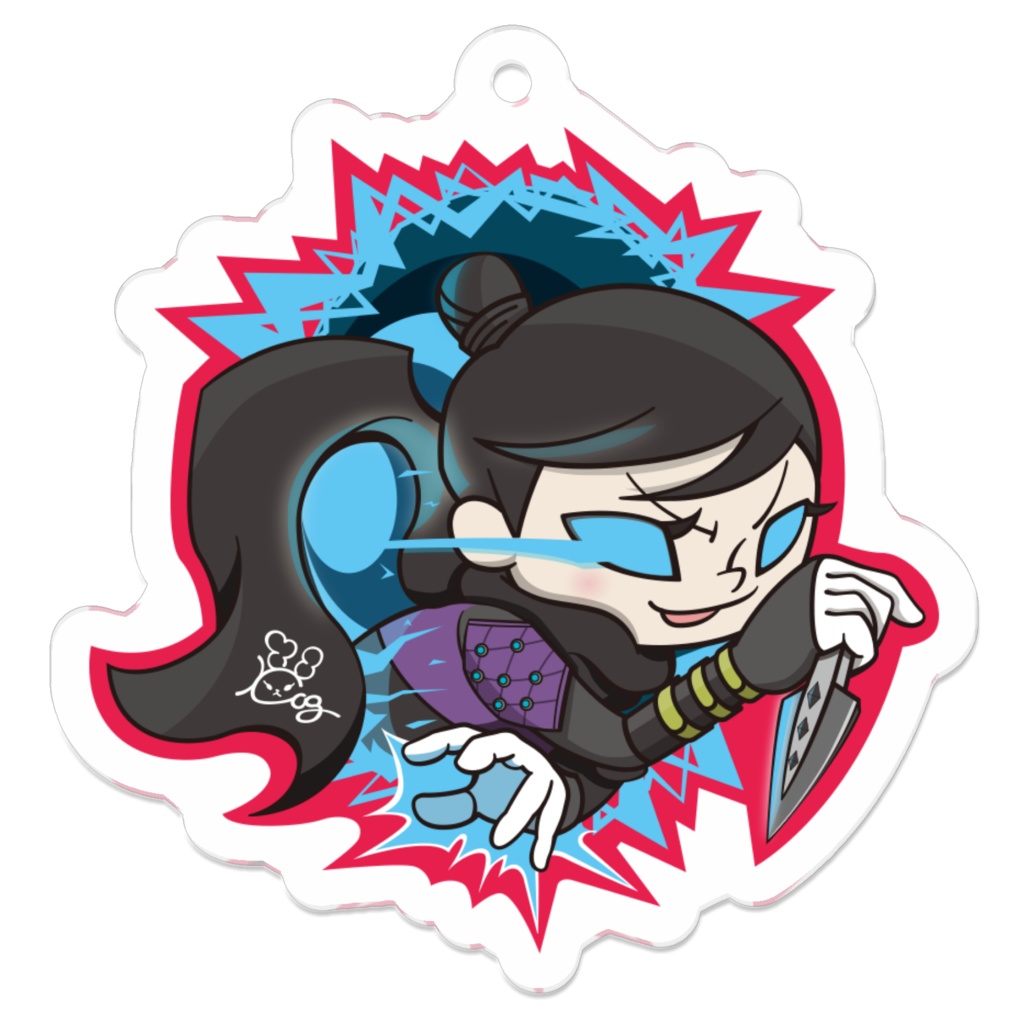 APEXアクリルキーホルダー　レイス(50×50)