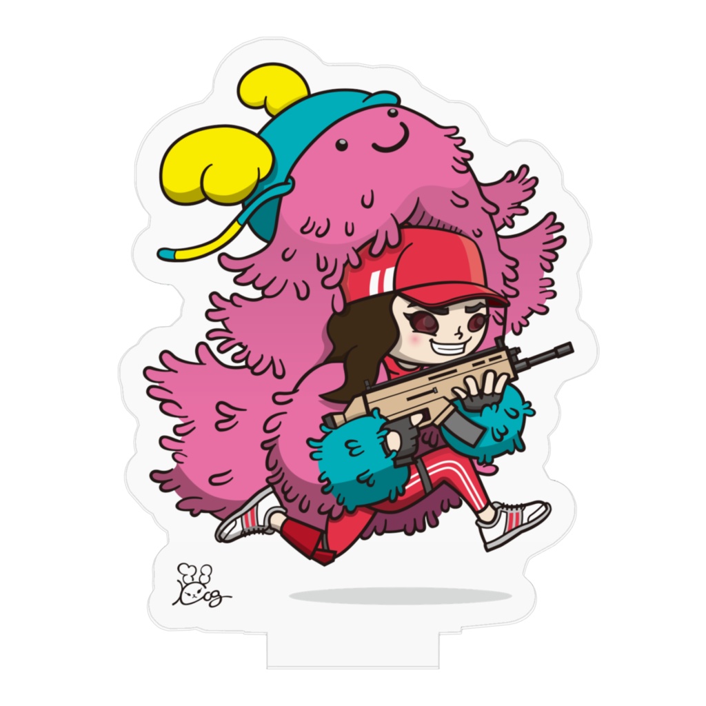 ガフアクリルスタンド ルビー