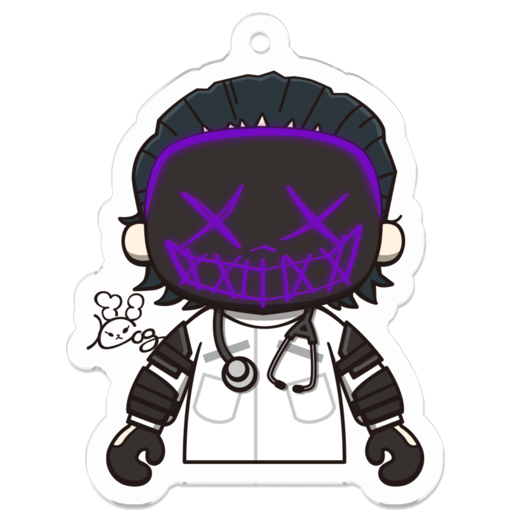 VCRグラセフアクキー　らっだぁ