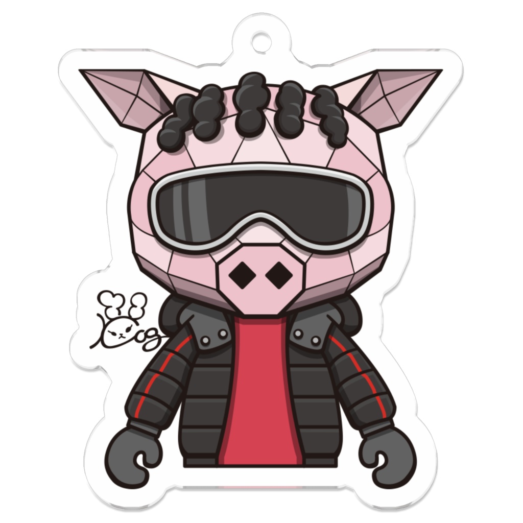 VCRグラセフアクキー おおはらMEN