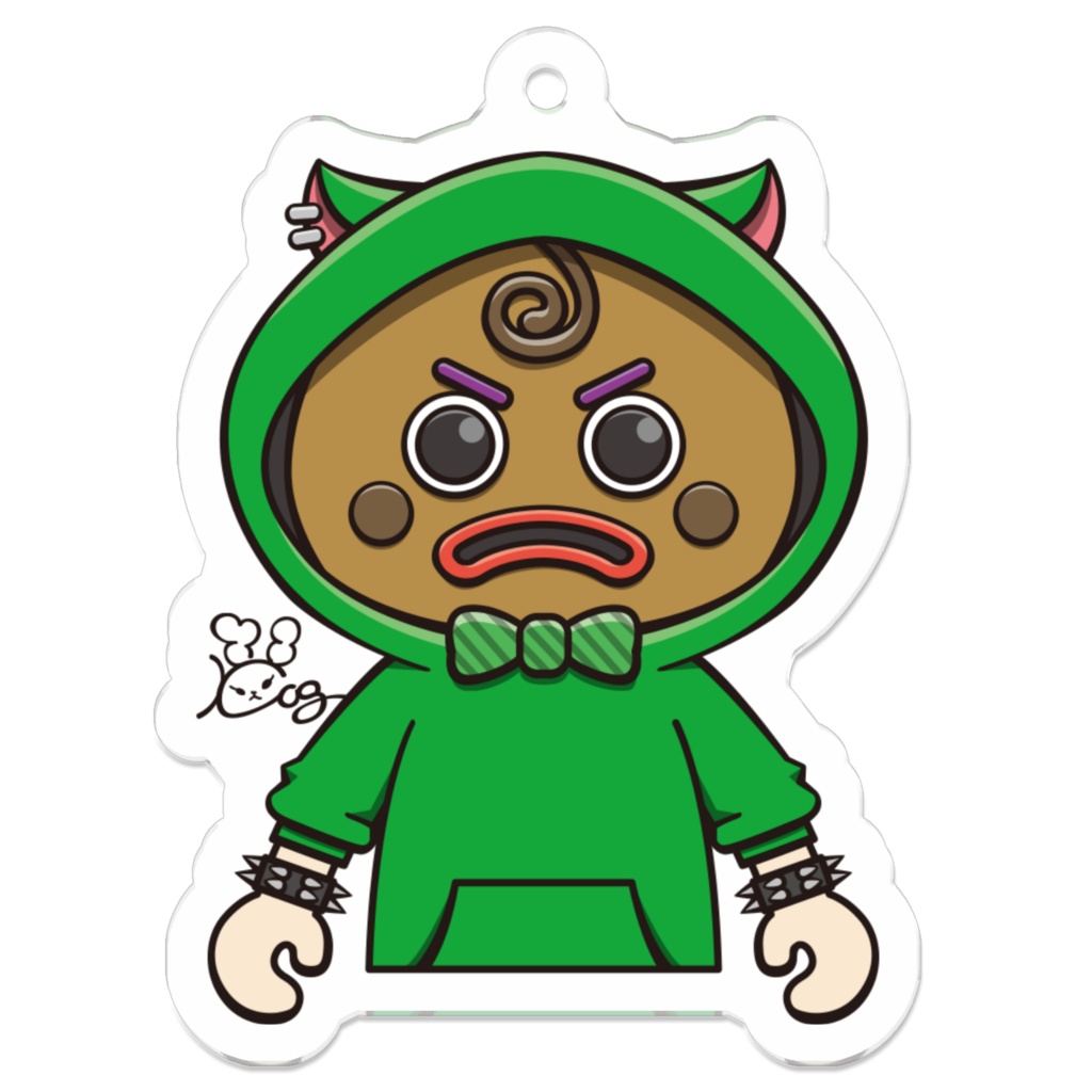 ストグラアクキー　クッキーグリーン