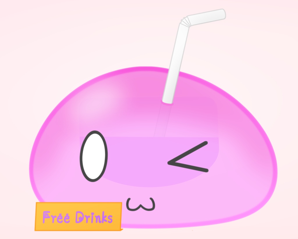 【Free/無料live2dモデル】JuicySlime【Text editable】【Vtube Studio】
