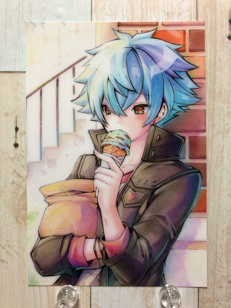 白猫プロジェクト レクト ポストカード タオルの日記 Booth