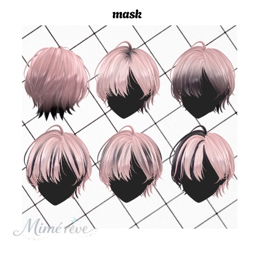 ✧Nuance Cloud Cut✧【12アバター対応】VRChat