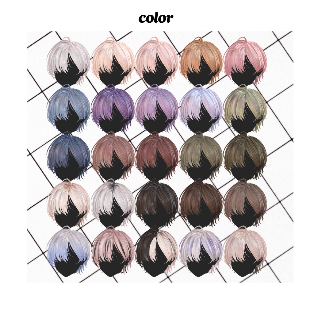 SALE🎈✧Nuance Cloud Cut✧【15アバター対応】VRChat